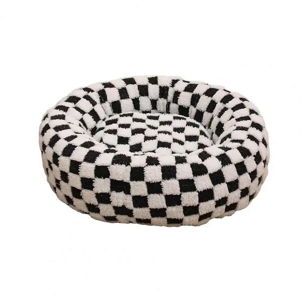 DreamNest™ Calming Donut Bed for Dogs & Cats