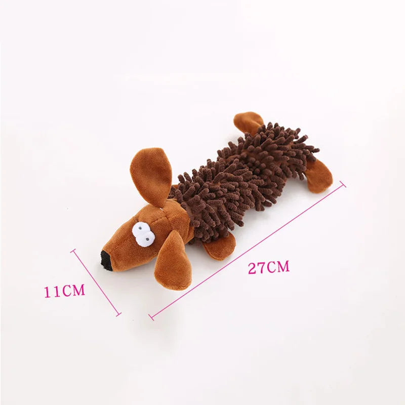 ChewBuddy™ Squeaky Plush Chew Toy for Small Dogs