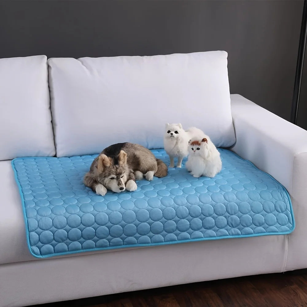ChillPaws™ Cooling Mat for Dogs & Cats – Summer Cooling Pet Bed