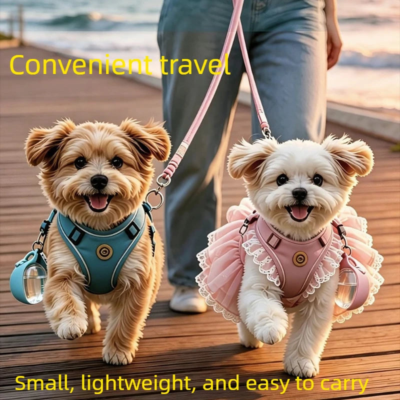 HydraPaw™ GlobeSip Stainless Steel Travel Water Bottle for Dogs & Cats