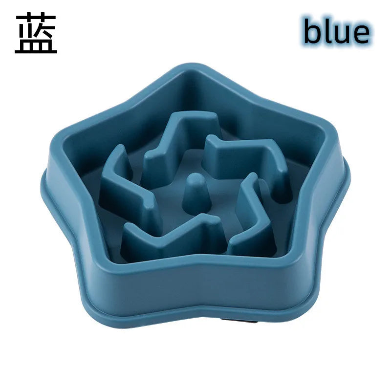 SlowPaws™ Anti-Choking Slow Feeder Bowl for Dogs & Cats
