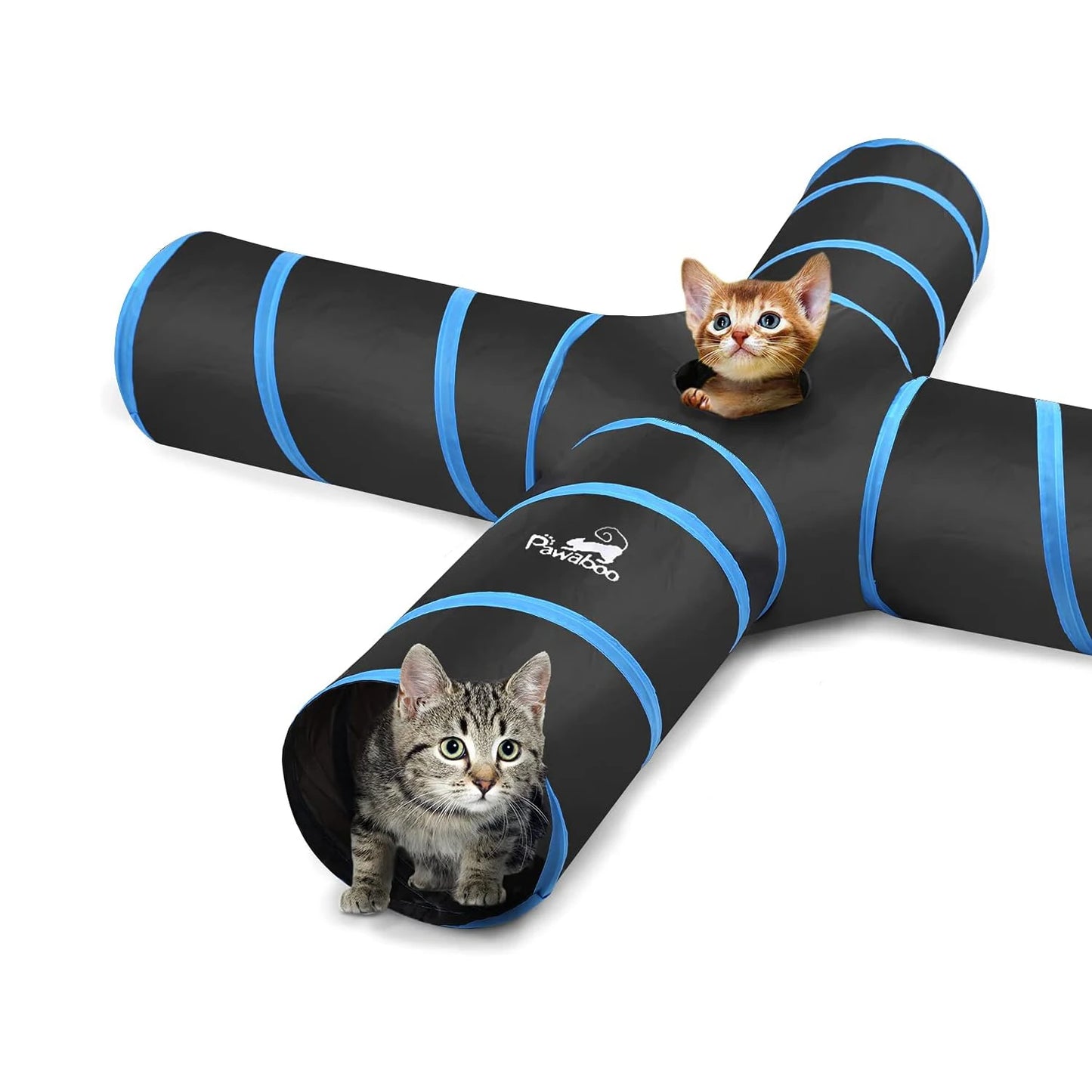 MazePaws™ Collapsible Cat Tunnel & Play Maze