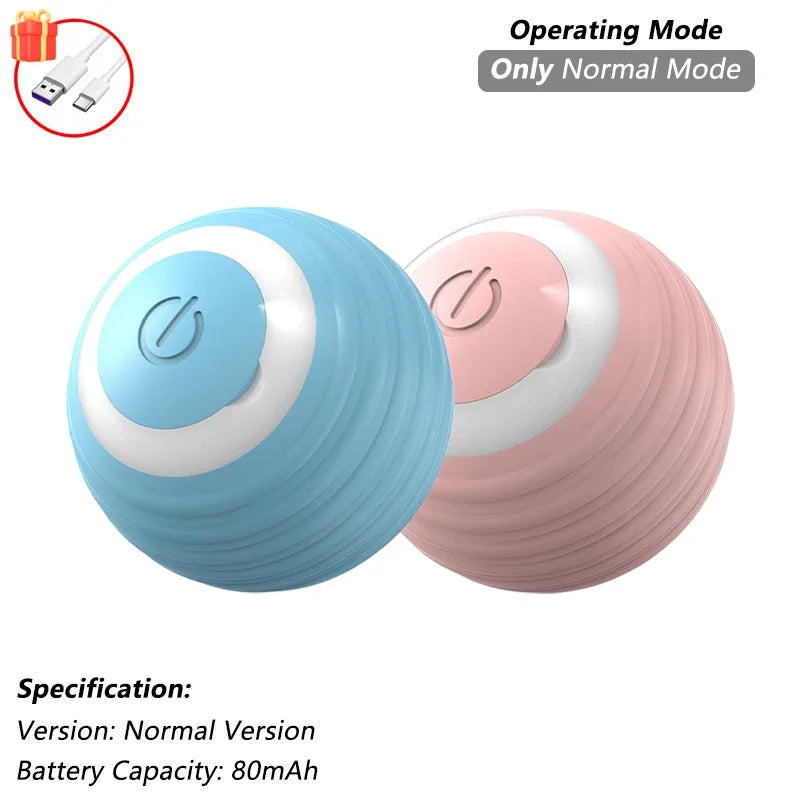 MouseChase™ Smart Rolling Cat Toy with Faux Tail