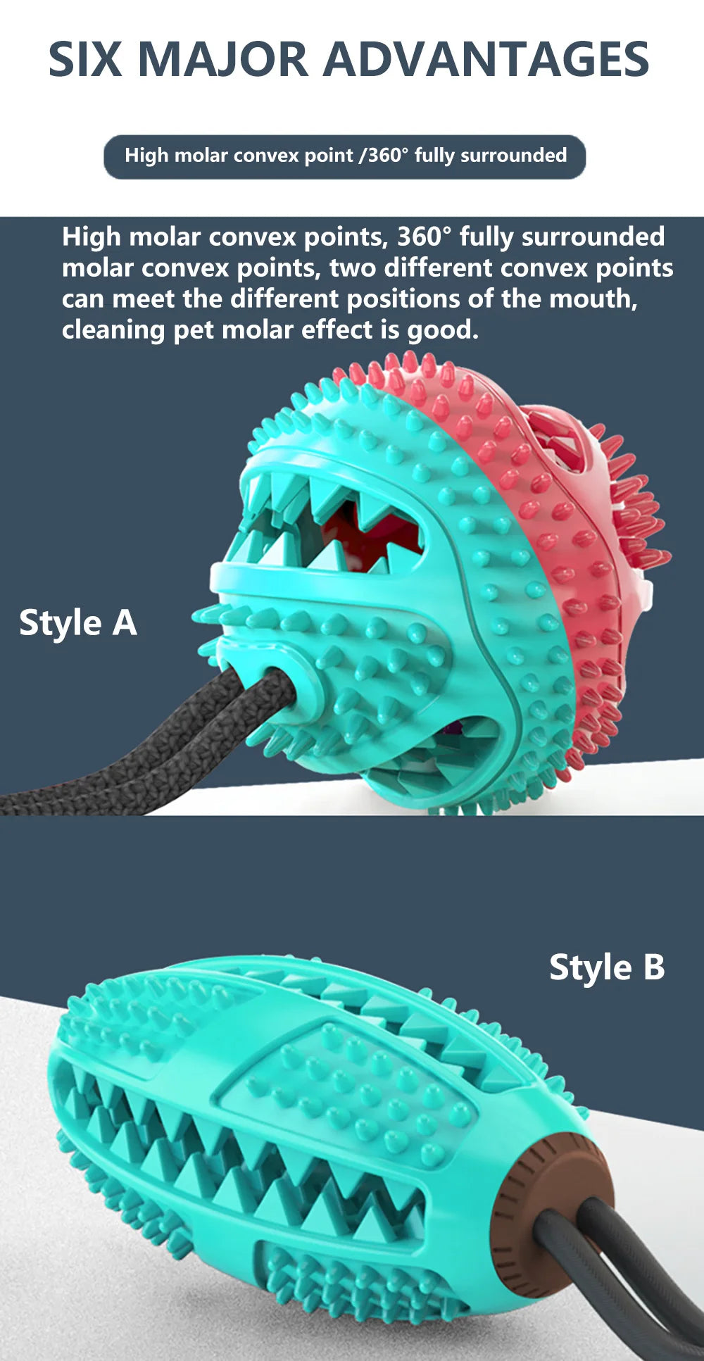 TugClean™ Interactive Suction Cup Chew Toy for Dogs
