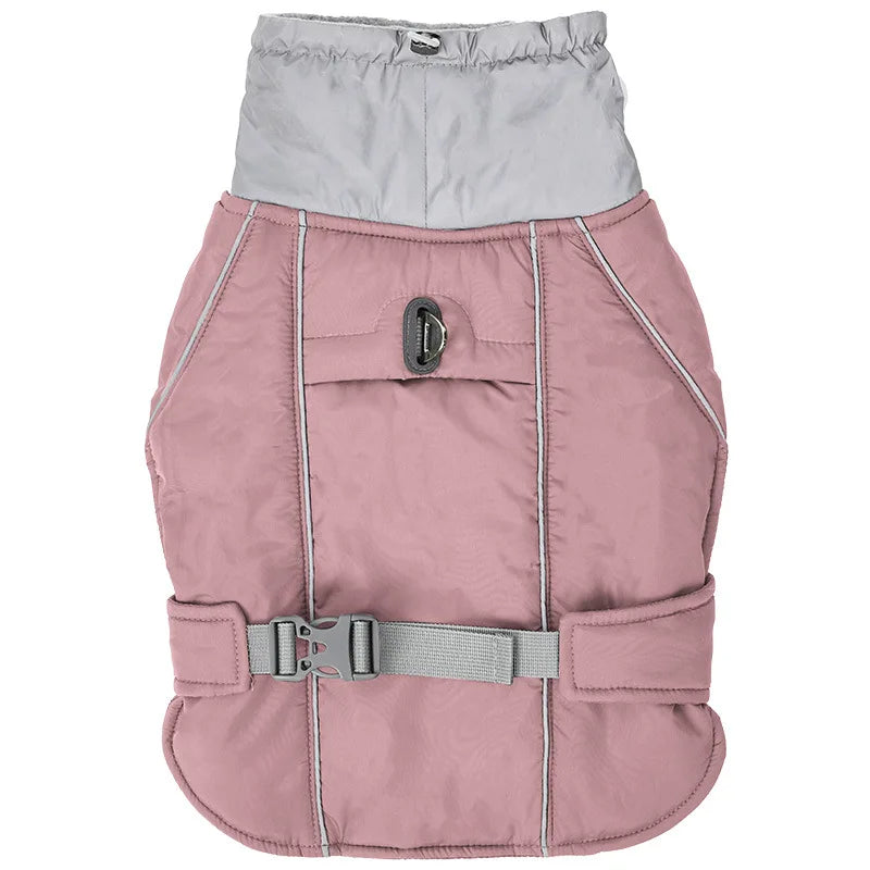 FrostPaw™ Waterproof Reflective Winter Dog Jacket