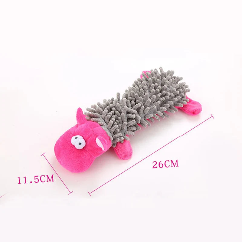ChewBuddy™ Squeaky Plush Chew Toy for Small Dogs