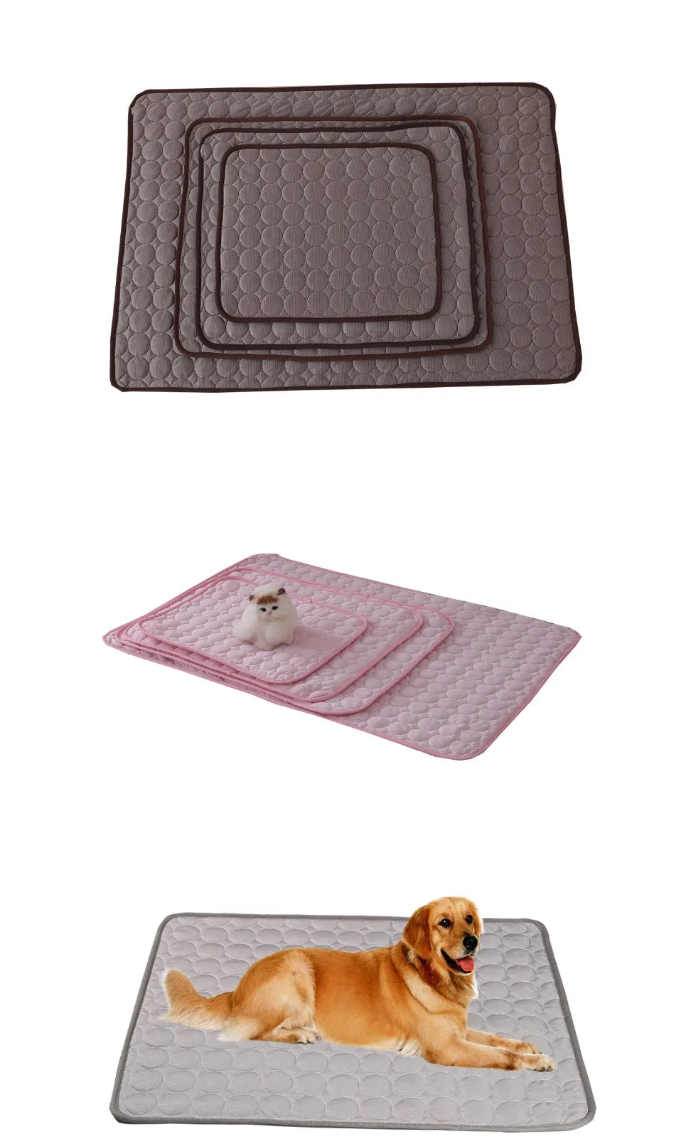 ChillPaws™ Cooling Mat for Dogs & Cats – Summer Cooling Pet Bed