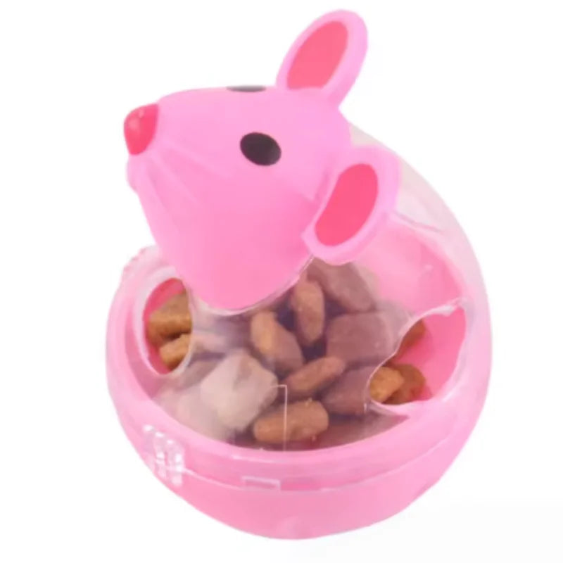 PurrPuzzle™ Interactive Treat Dispensing Mouse Toy for Cats