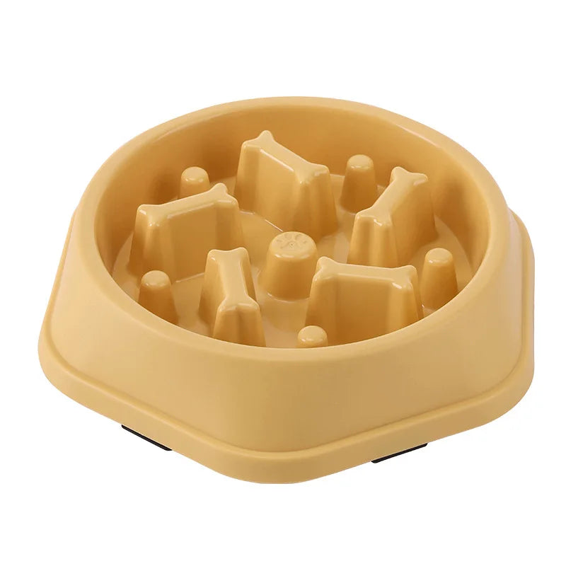 SlowPaws™ Anti-Choking Slow Feeder Bowl for Dogs & Cats