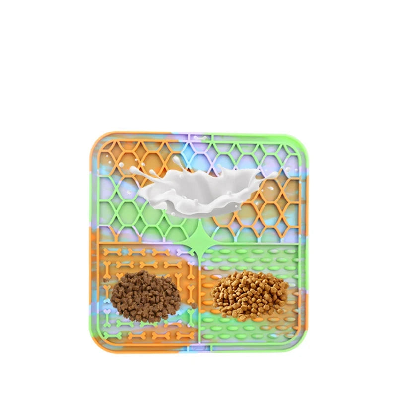 LickiPaws™ Silicone Slow Feeding & Lick Mat for Dogs & Cats