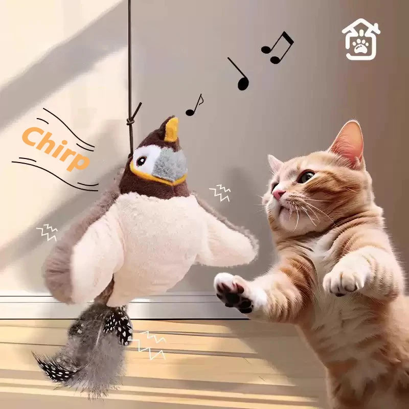 MouseChase™ Smart Rolling Cat Toy with Faux Tail