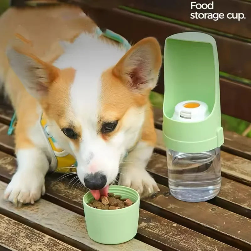 HydraPaw™ 2-in-1 Travel Water Bottle & Food Container
