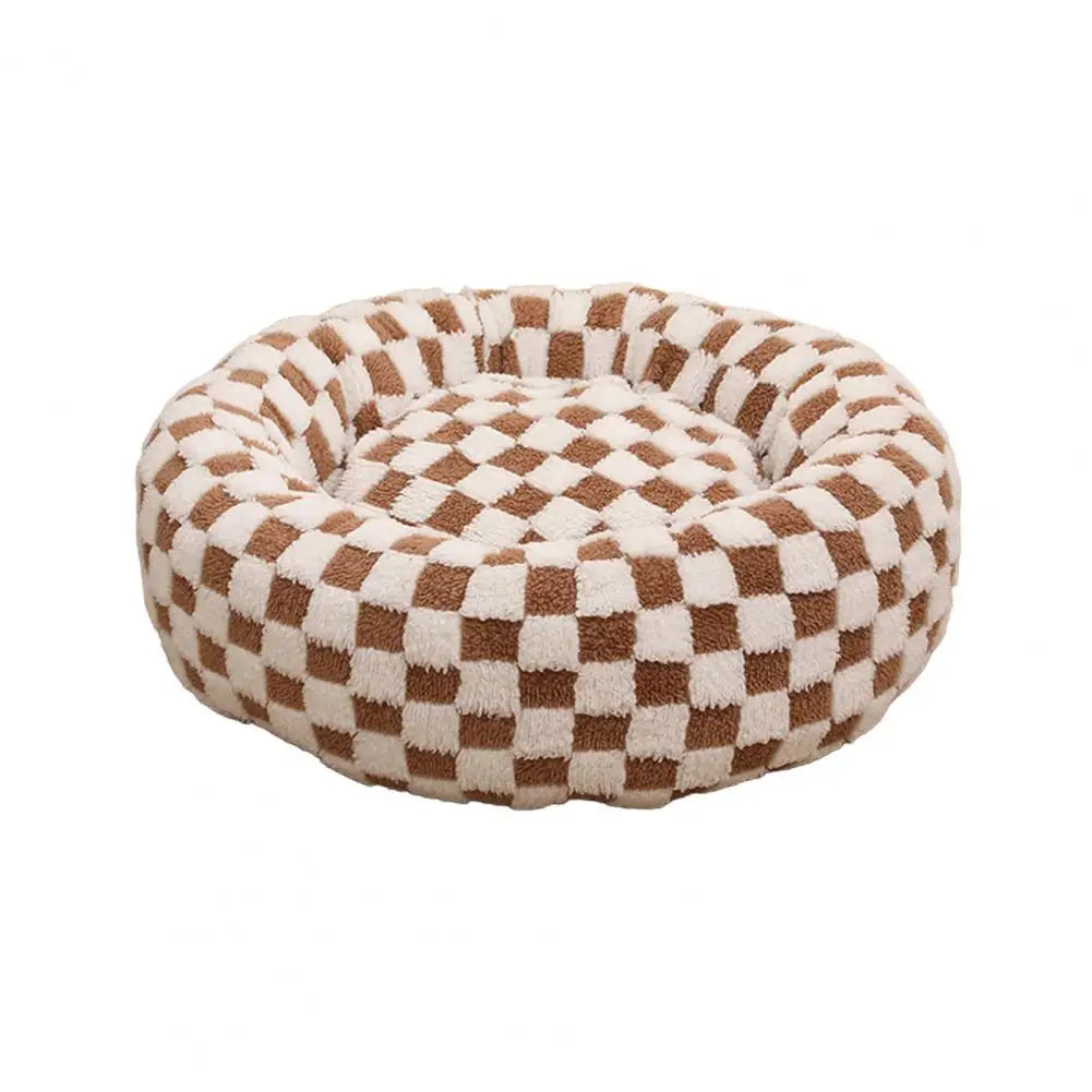 DreamNest™ Calming Donut Bed for Dogs & Cats