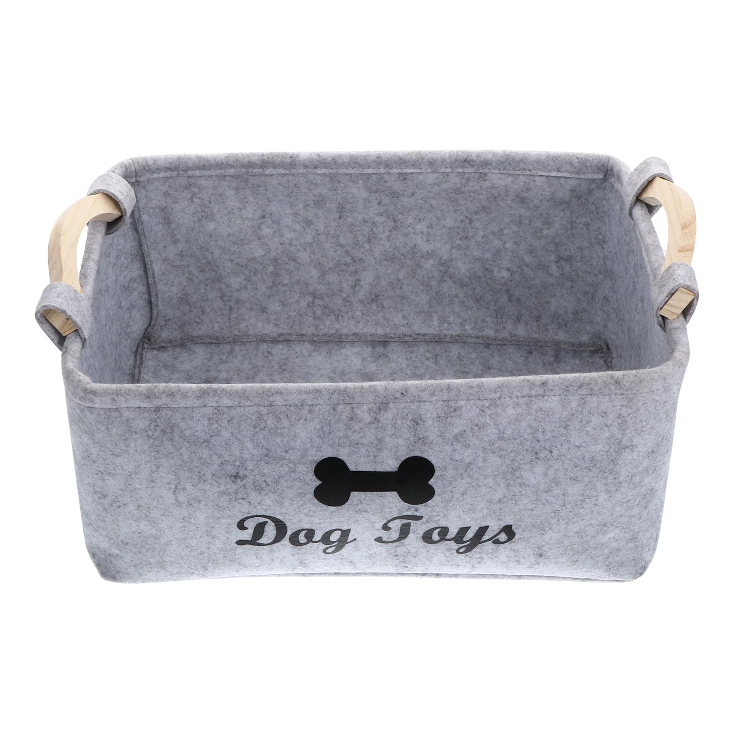 ToyTidy™ Felt Pet Toy Storage Basket