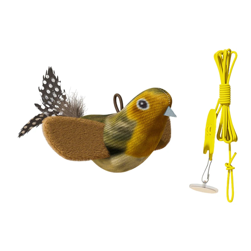 MouseChase™ Smart Rolling Cat Toy with Faux Tail