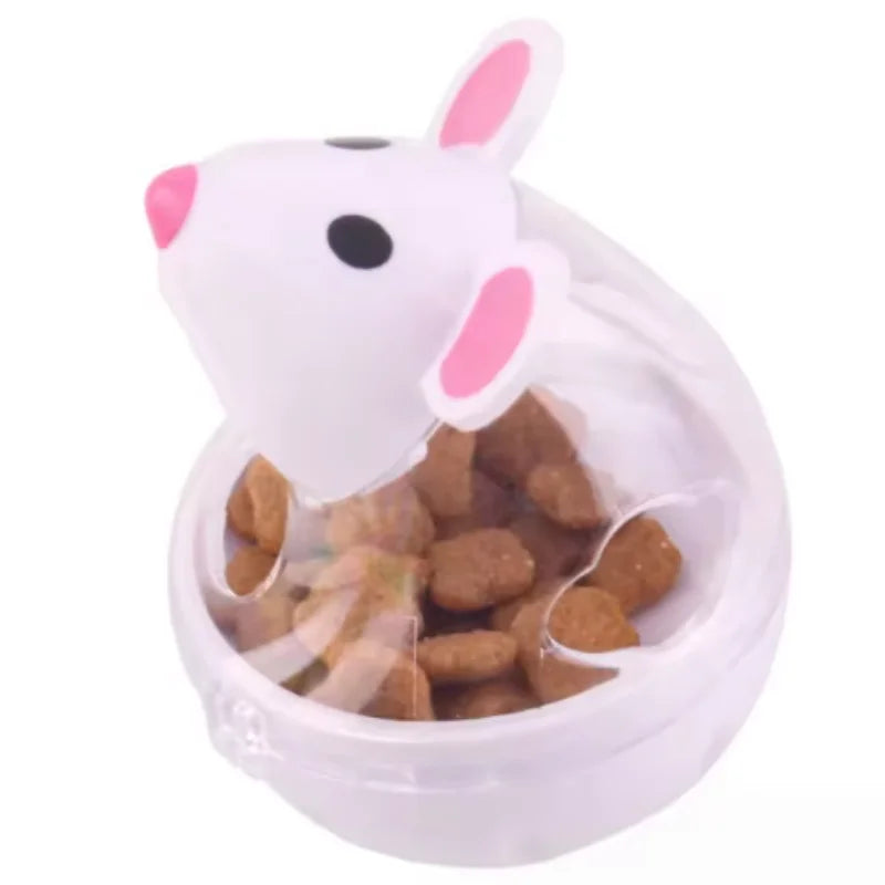 PurrPuzzle™ Interactive Treat Dispensing Mouse Toy for Cats
