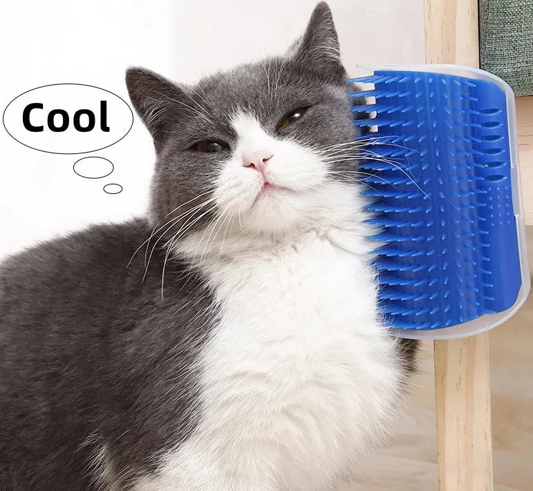 PurrSpa™ Self-Grooming Corner Brush for Cats