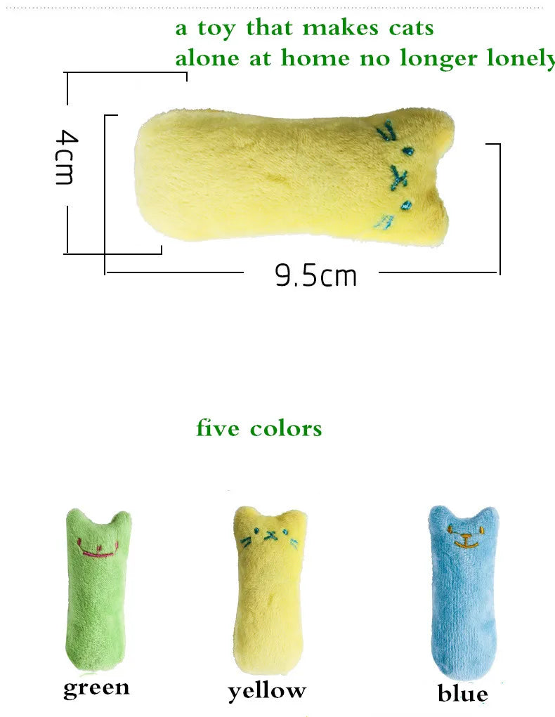 PurrKick™ Interactive Catnip Plush Toy