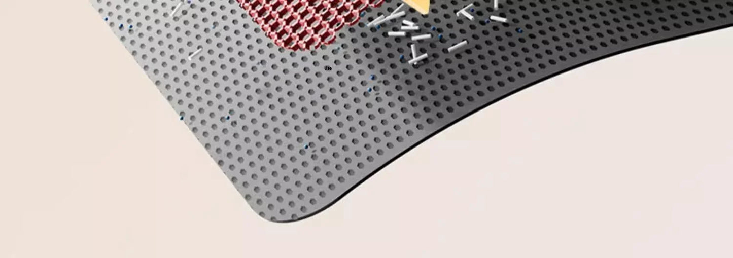 CleanPaws™ Extra-Large Waterproof Cat Litter Mat – Double Layer & Non-Slip