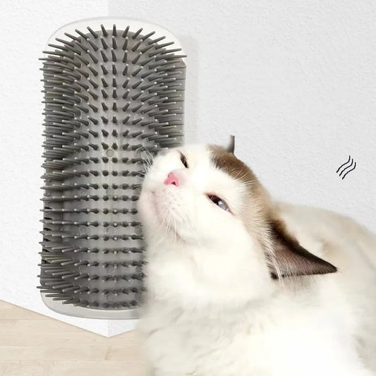 PurrSpa™ Self-Grooming Corner Brush for Cats