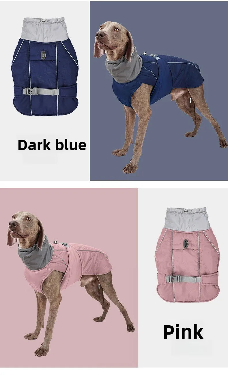 FrostPaw™ Waterproof Reflective Winter Dog Jacket