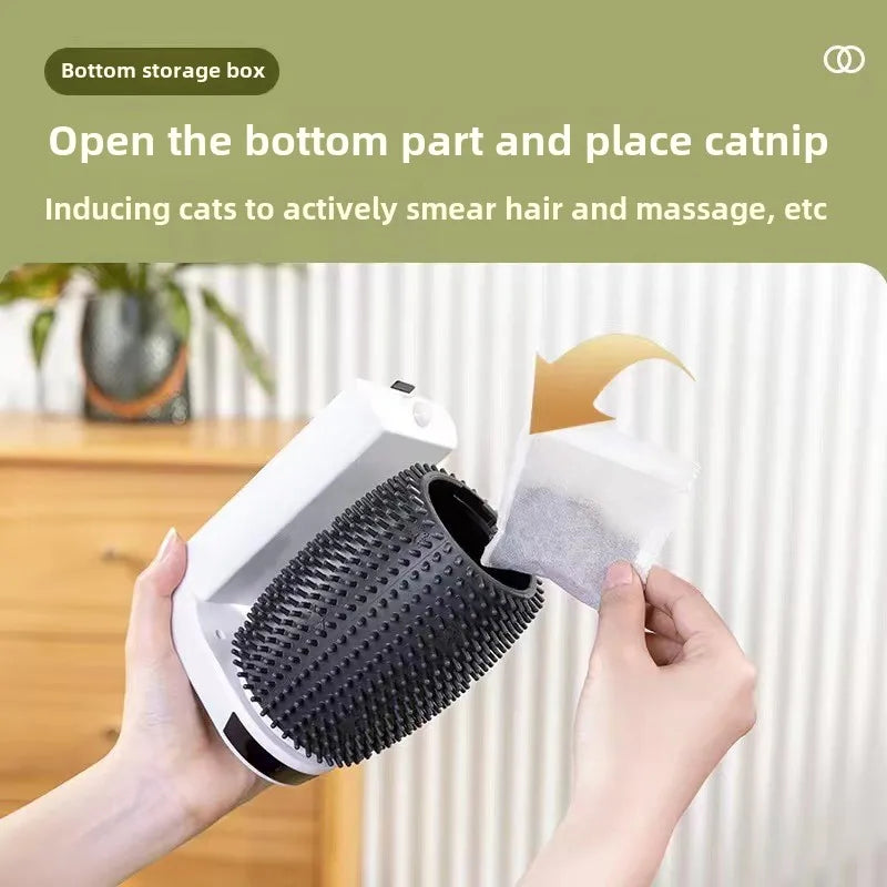 CornerSpa™ Self-Grooming Wall Brush for Cats