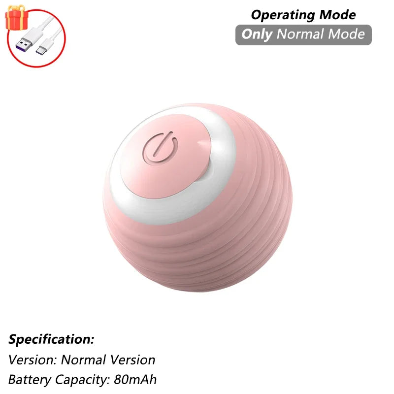 MouseChase™ Smart Rolling Cat Toy with Faux Tail