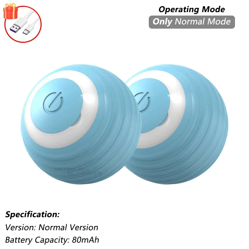 MouseChase™ Smart Rolling Cat Toy with Faux Tail