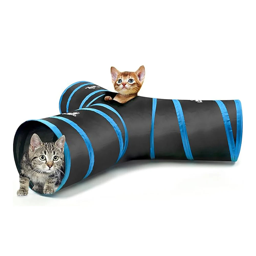 MazePaws™ Collapsible Cat Tunnel & Play Maze