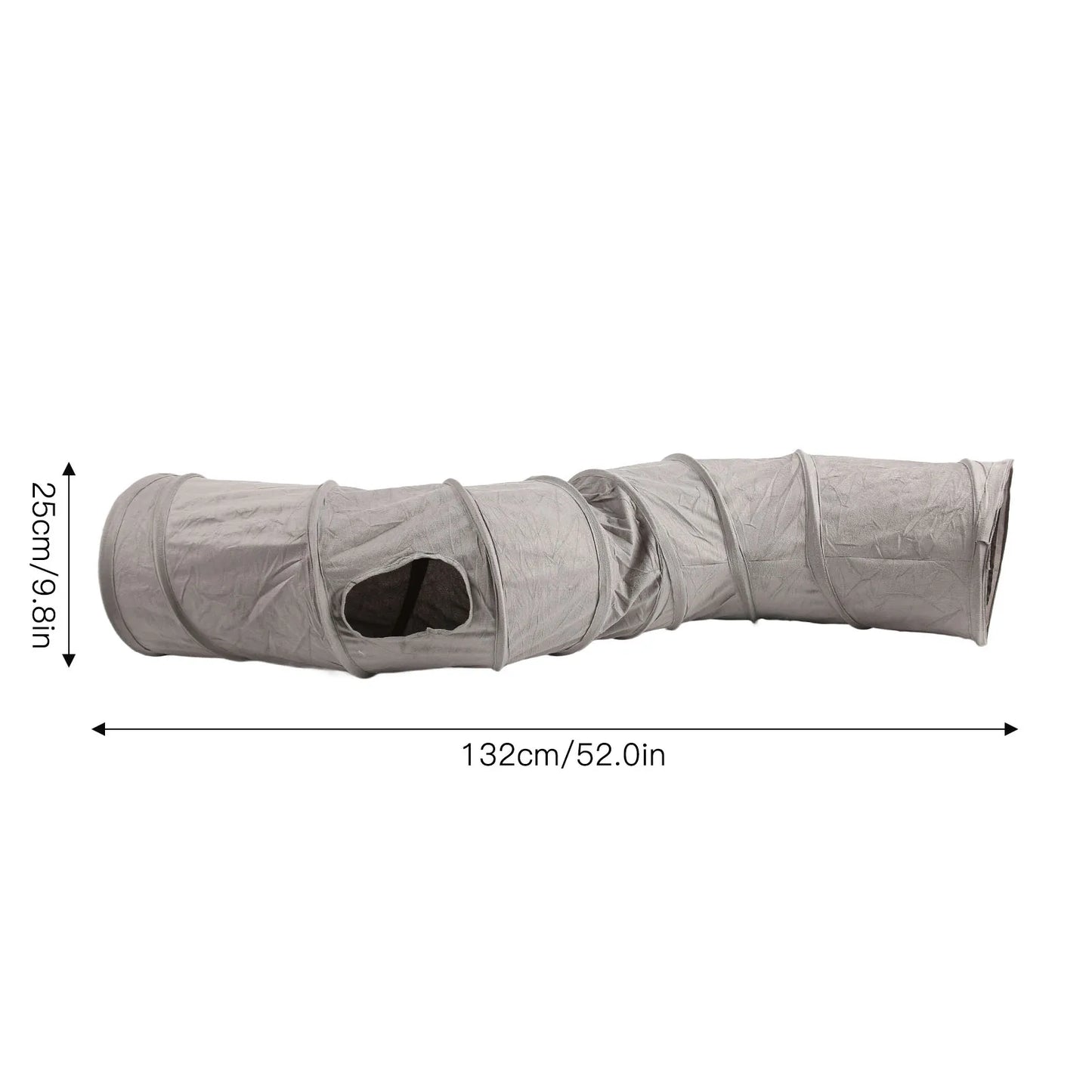 CrinkleTrail™ Foldable Interactive Cat Tunnel