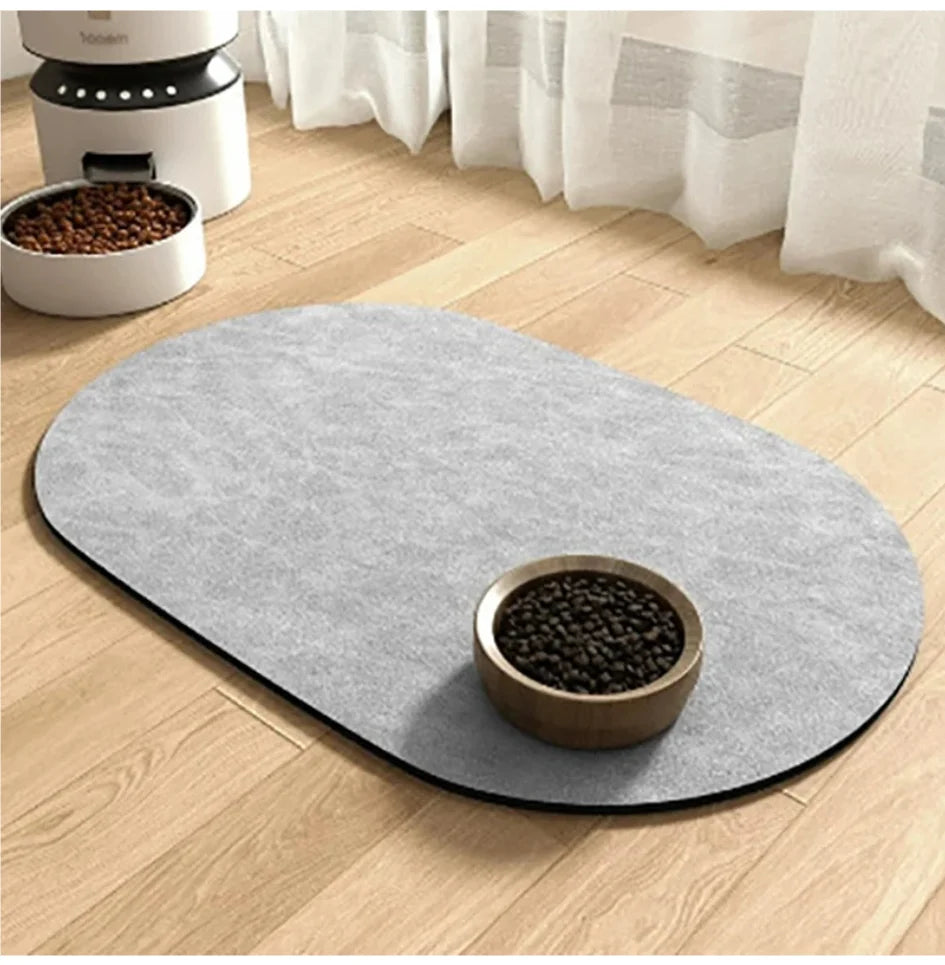 CleanPaws™ Absorbent Non-Slip Pet Feeding Mat