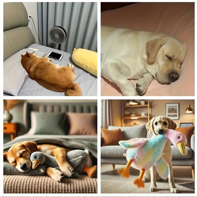 QuackBuddy™ Anxiety Relief Plush Duck Toy for Dogs & Cats