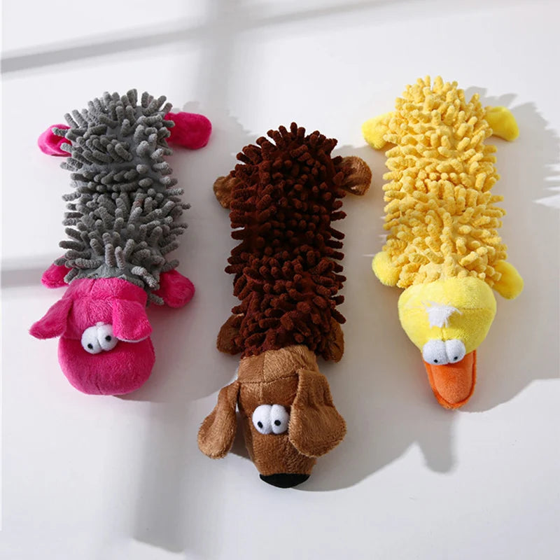 ChewBuddy™ Squeaky Plush Chew Toy for Small Dogs