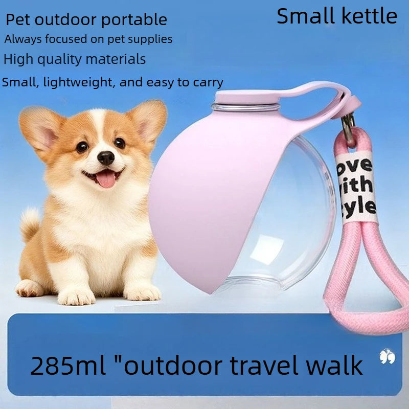 HydraPaw™ GlobeSip Stainless Steel Travel Water Bottle for Dogs & Cats