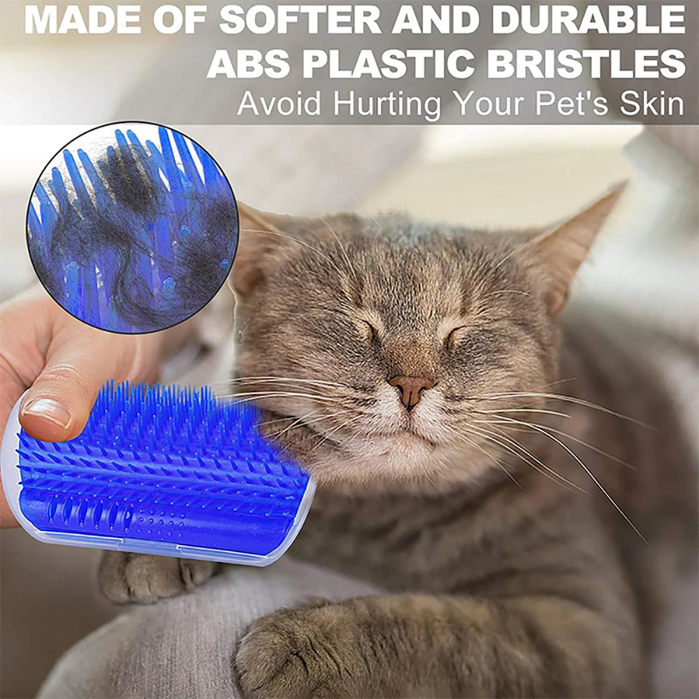 PurrSpa™ Self-Grooming Corner Brush for Cats