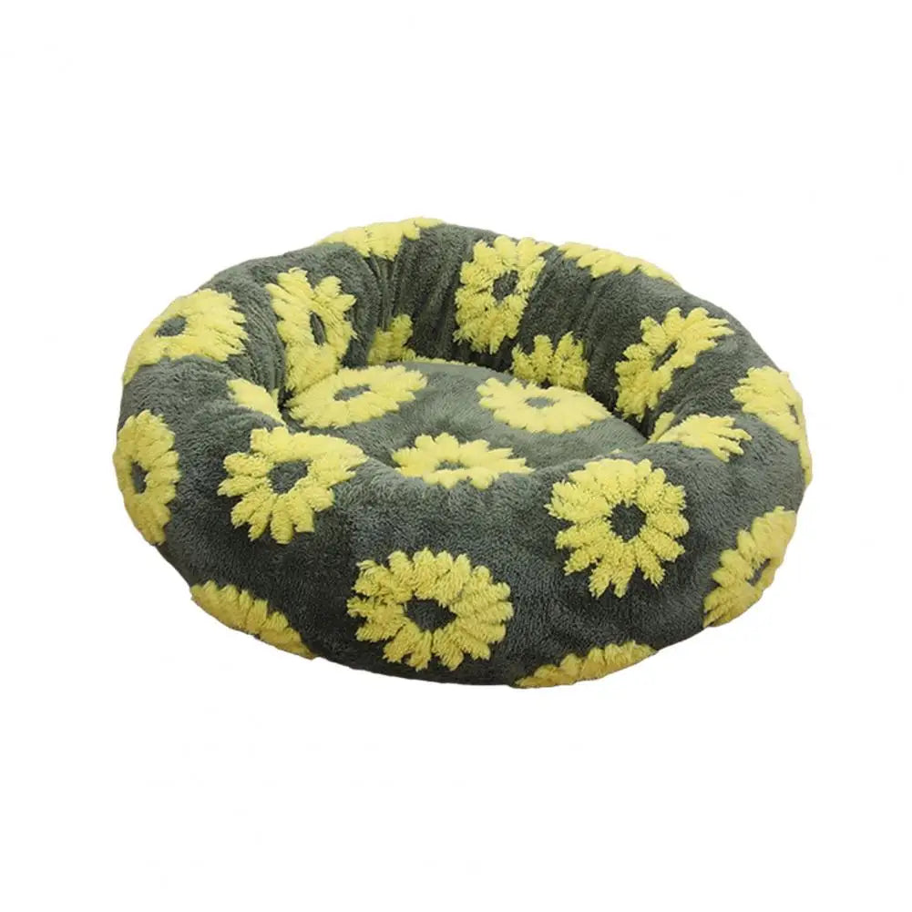 DreamNest™ Calming Donut Bed for Dogs & Cats