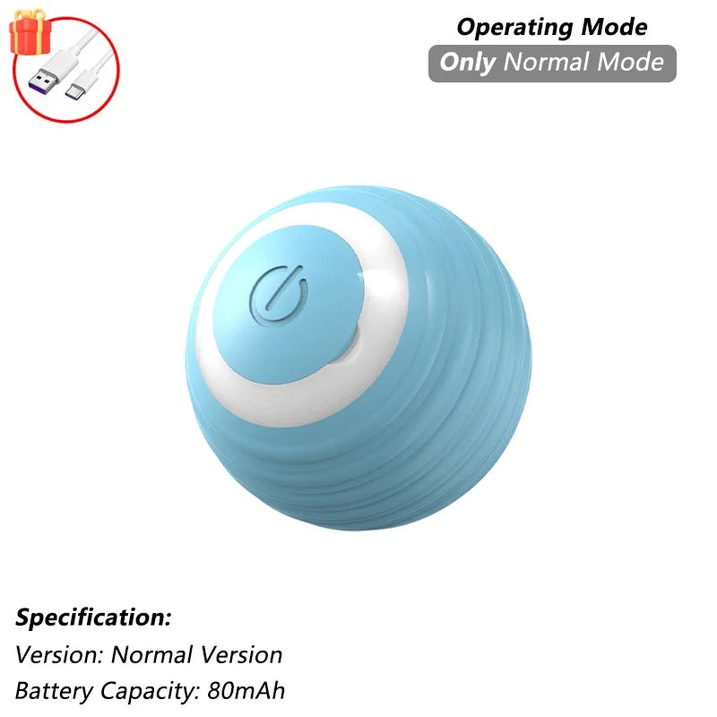 MouseChase™ Smart Rolling Cat Toy with Faux Tail