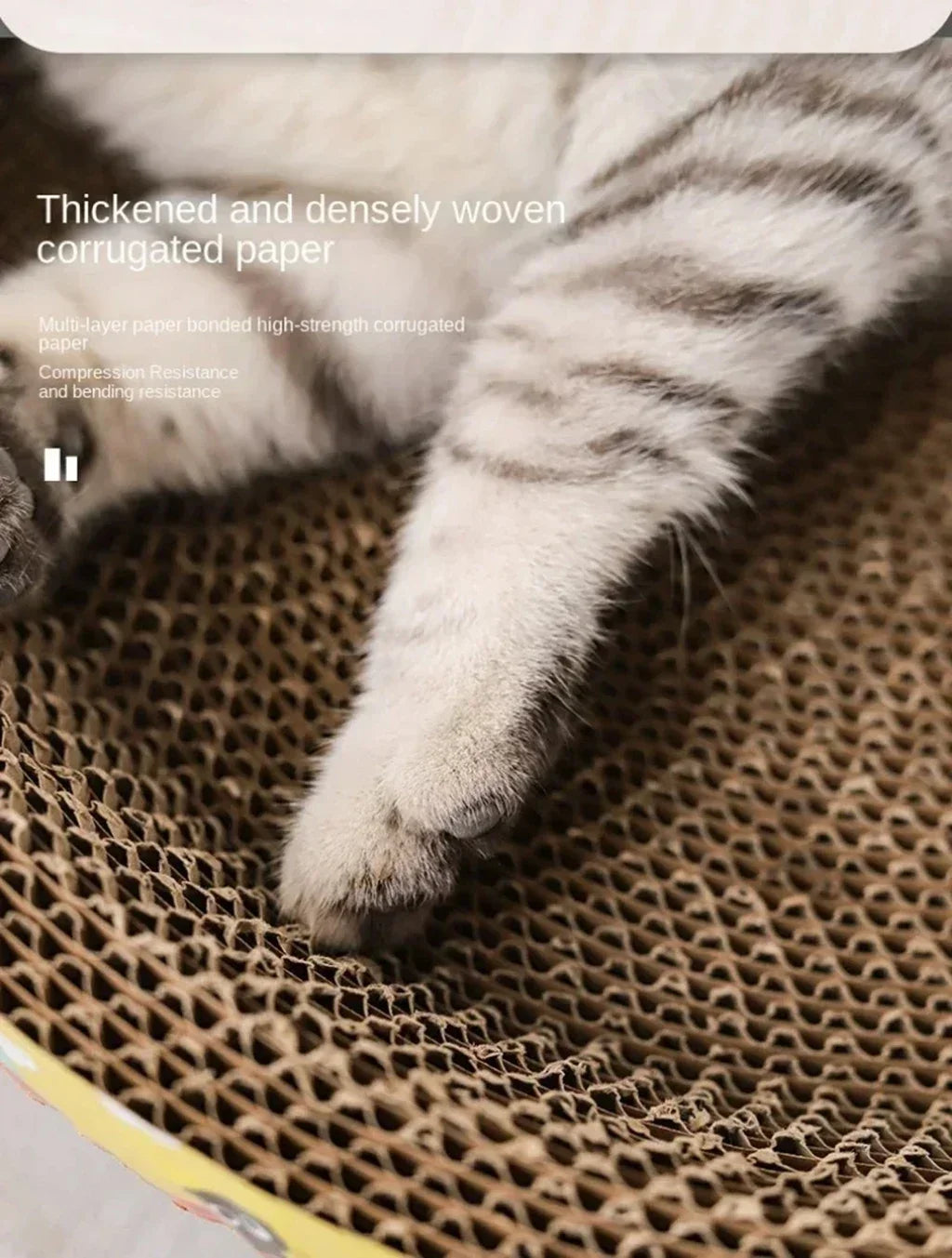 ScratchNest™ Corrugated Cat Scratching Lounge & Bed