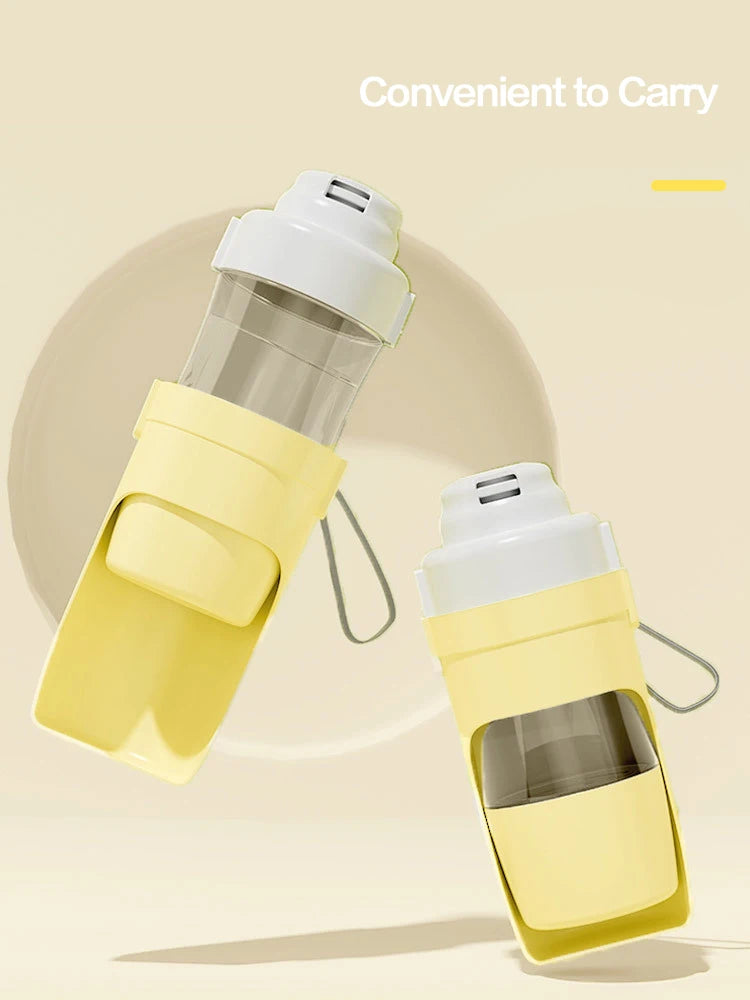 HydraPaw™ 2-in-1 Travel Water Bottle & Food Container