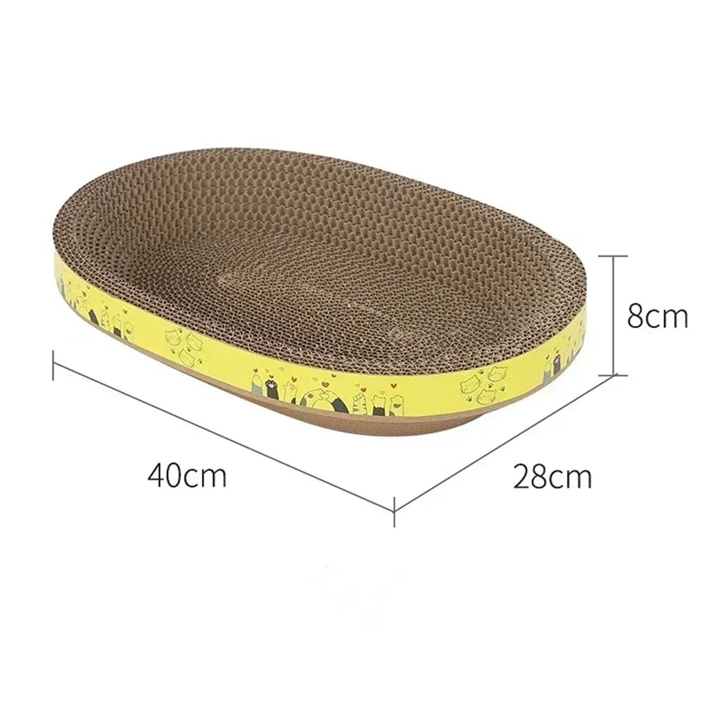 ScratchNest™ Corrugated Cat Scratching Lounge & Bed