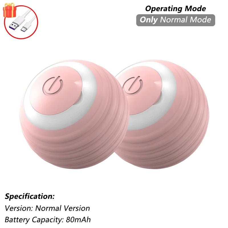 MouseChase™ Smart Rolling Cat Toy with Faux Tail