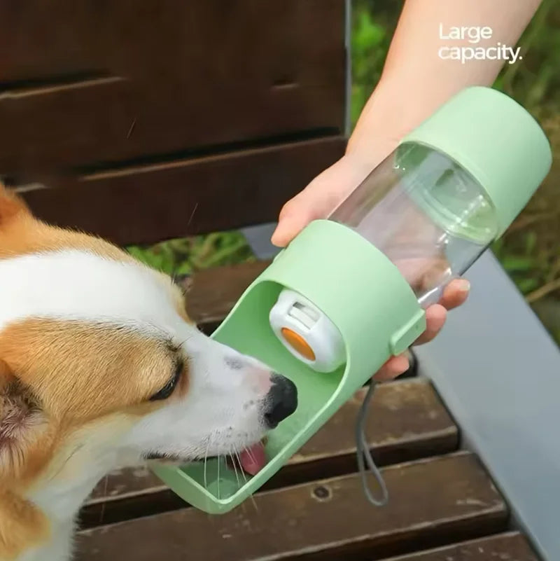 HydraPaw™ 2-in-1 Travel Water Bottle & Food Container