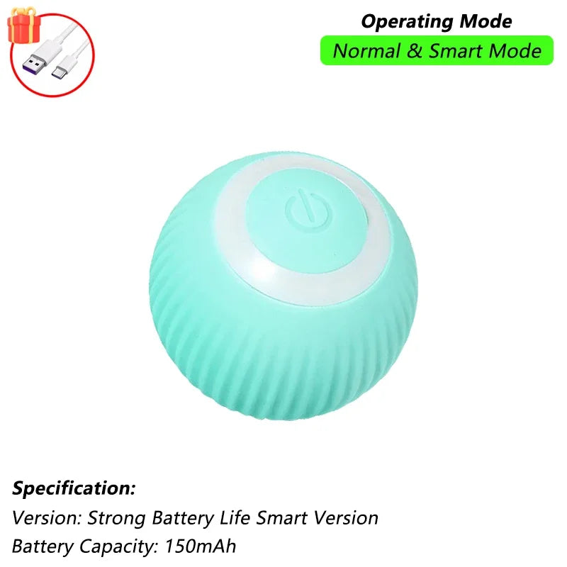 MouseChase™ Smart Rolling Cat Toy with Faux Tail
