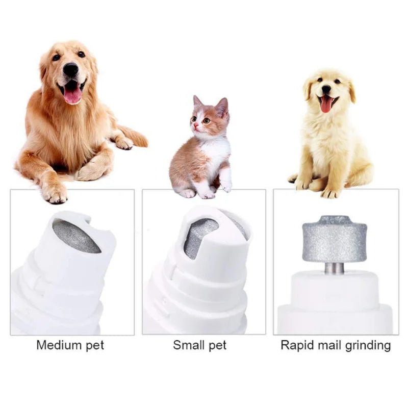 PawTrim™ Quiet Electric Nail Grinder for Dogs & Cats