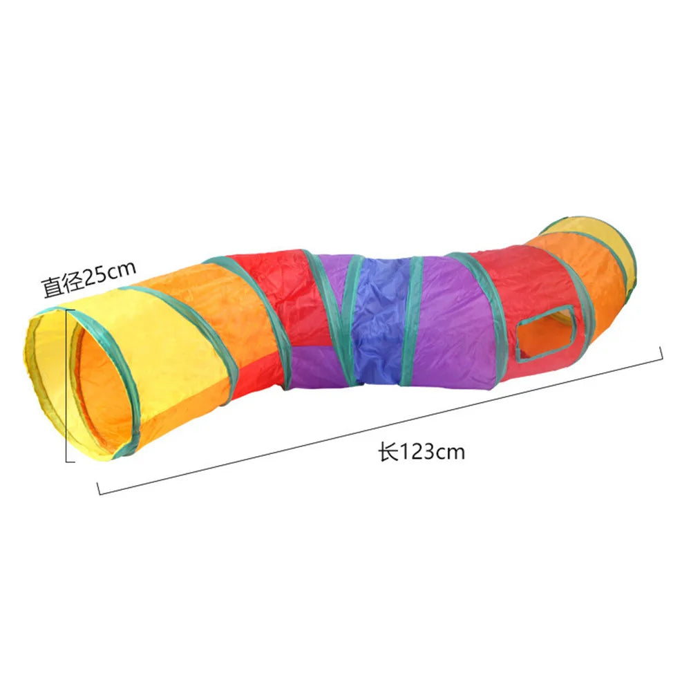 TunnelZoom™ Collapsible Cat Play Tunnel for Indoor Cats